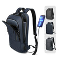Mochila fina para portátil de 15,6" con puerto USB