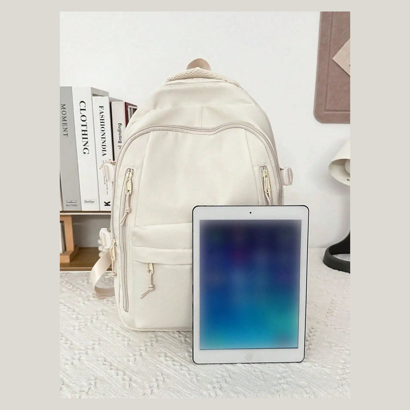 Mochila de nailon multibolsillos para portátil de 15,6"