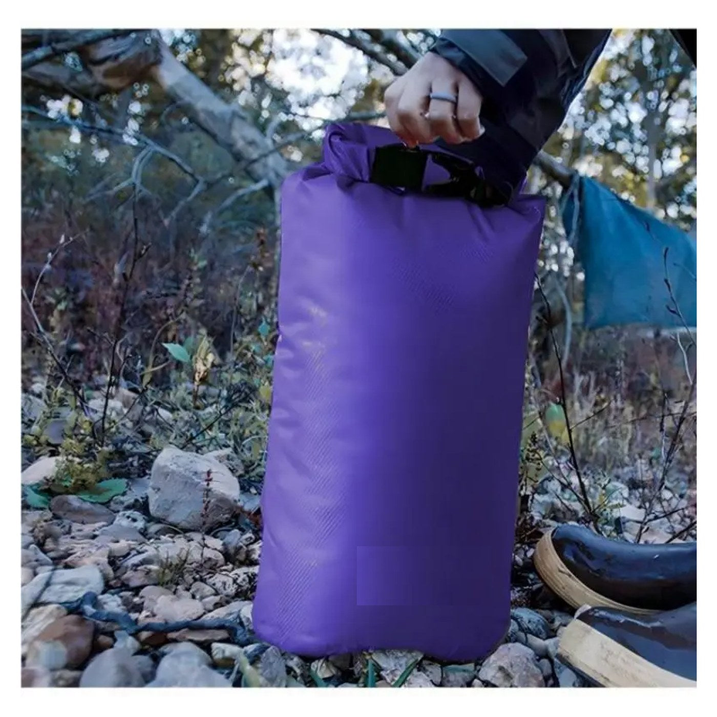 Bolsa estanca impermeable de cierre enrollable
