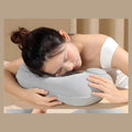 Almohada de viaje inflable por presión con apoyo lumbar