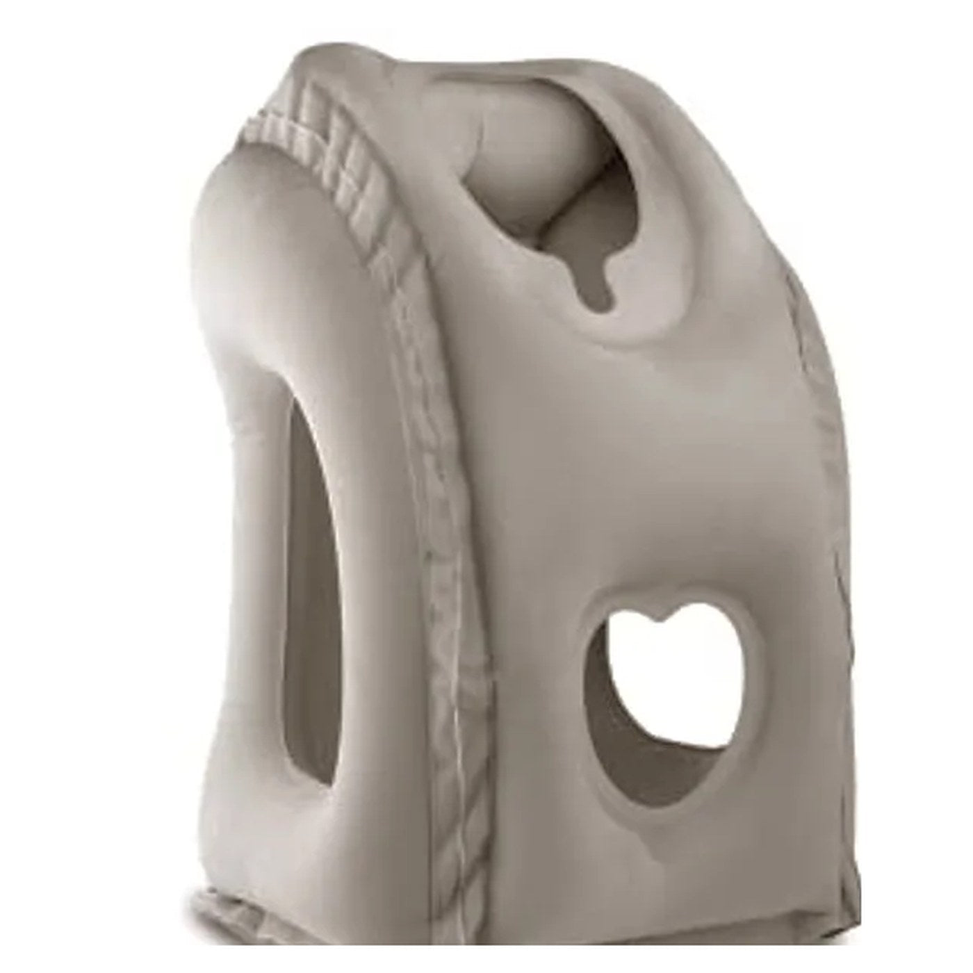 Almohada de viaje inflable con apoyo de cabeza y mentón