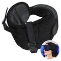 Almohada de viaje 2 en 1 con antifaz integrado