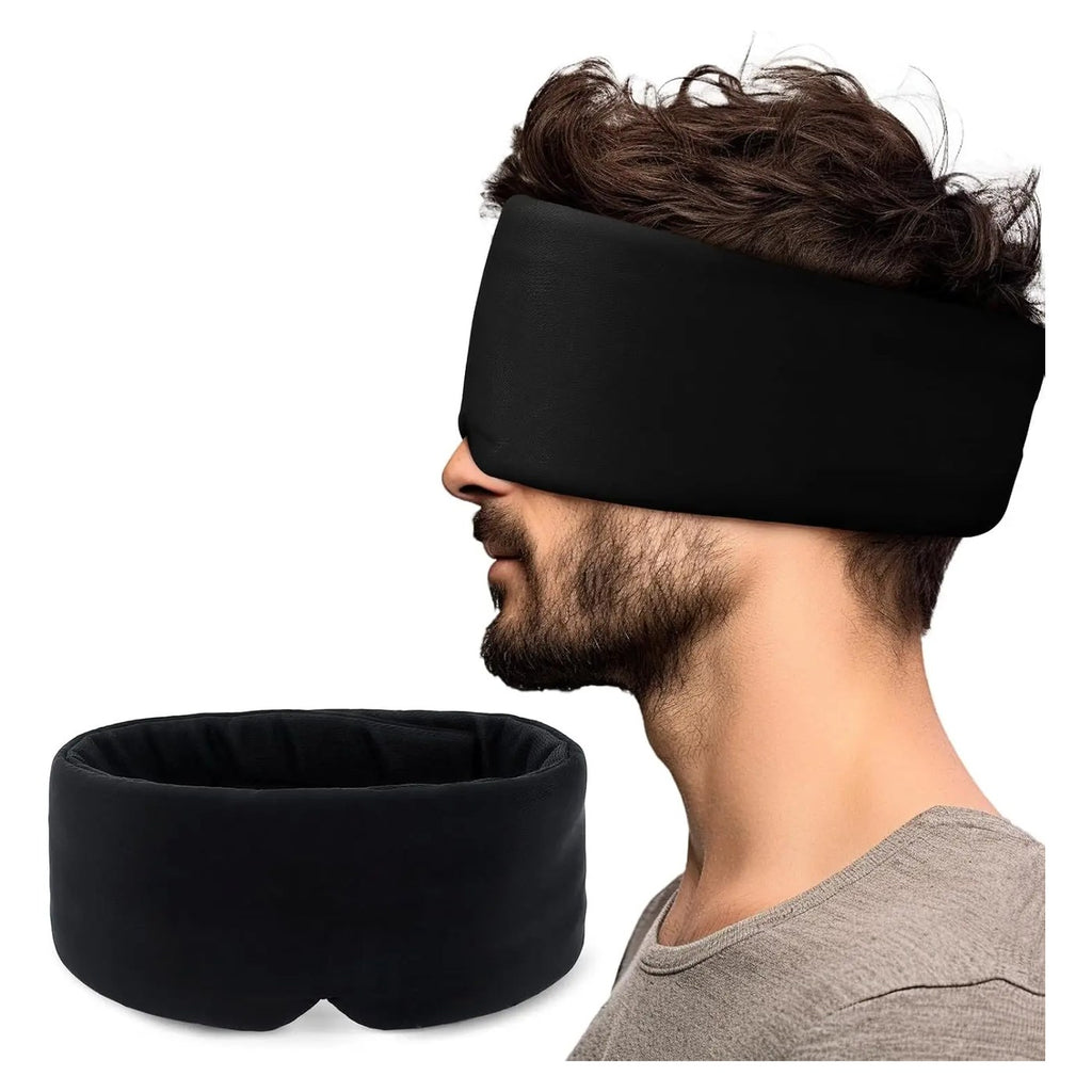 Almohada de viaje 2 en 1 con antifaz integrado