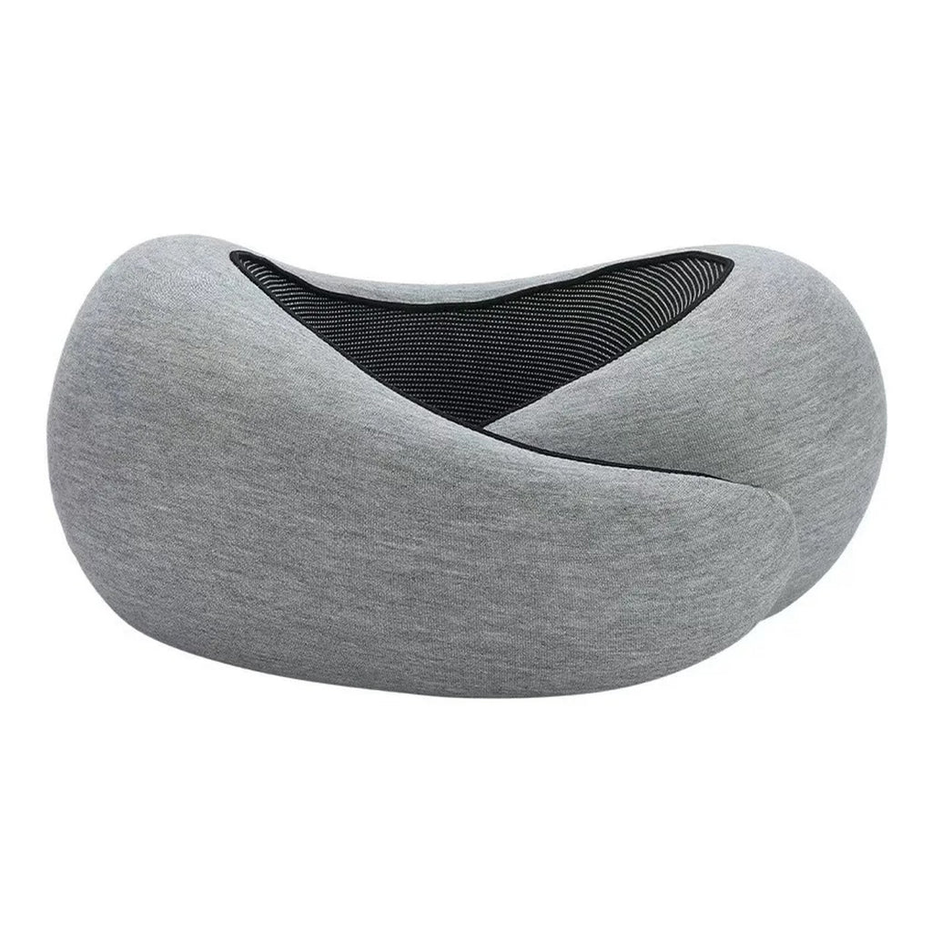 Almohada cervical enrollable con antifaz y tapones
